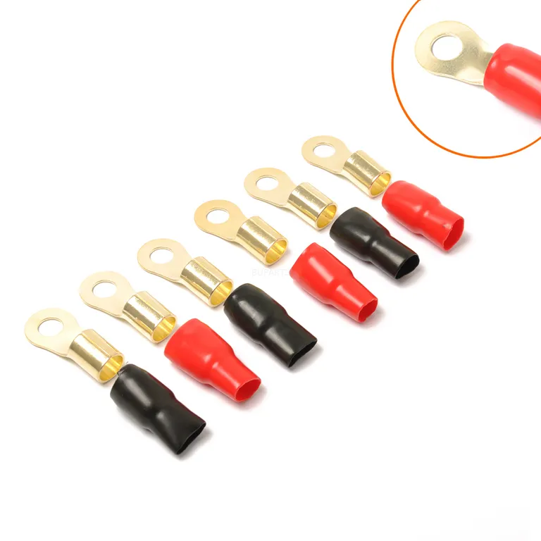 border best -selling car audio modified round brass connecting line terminal 0GA set (3 pairs) online border best -selling car audio modified round brass connecting line terminal 0GA set (3 pairs) online