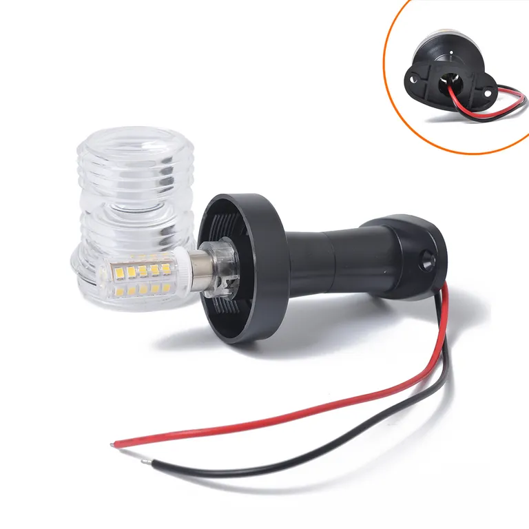 border boutique yacht ship navigation signal indicator light belt white light LED anchor lamp 12V circular light online border boutique yacht ship navigation signal indicator light belt white light LED anchor lamp 12V circular light online
