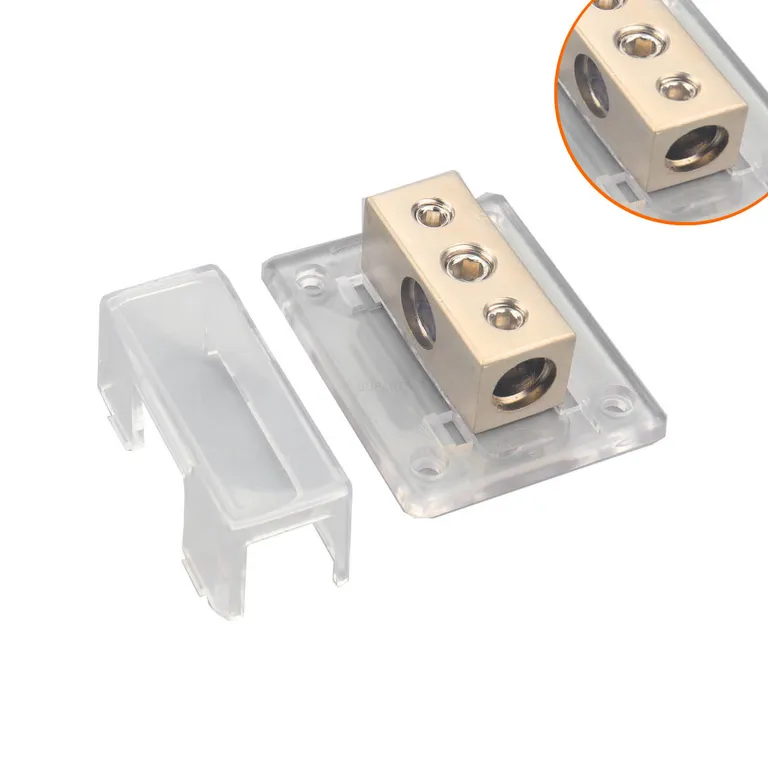 border car audio modification 2 road grounding box plating imitation gold 0GA 4GA split boxes with lid online border car audio modification 2 road grounding box plating imitation gold 0GA 4GA split boxes with lid online