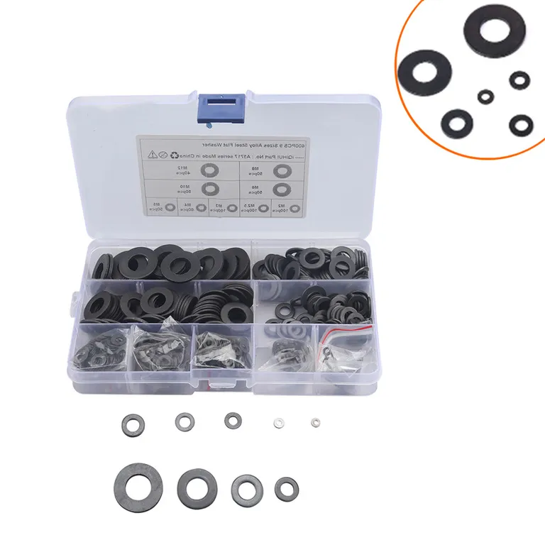 border hot -selling 600 boxes 9 specifications 8.8 level high -strength hair black pad carbon steel flat pads online border hot -selling 600 boxes 9 specifications 8.8 level high -strength hair black pad carbon steel flat pads online