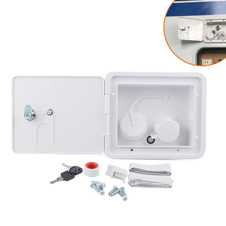 border hot-selling-RV modification accessories square belt pressure water injection water for Inlet cabin integrated box single parts online border hot-selling-RV modification accessories square belt pressure water injection water for Inlet cabin integrated box single parts online