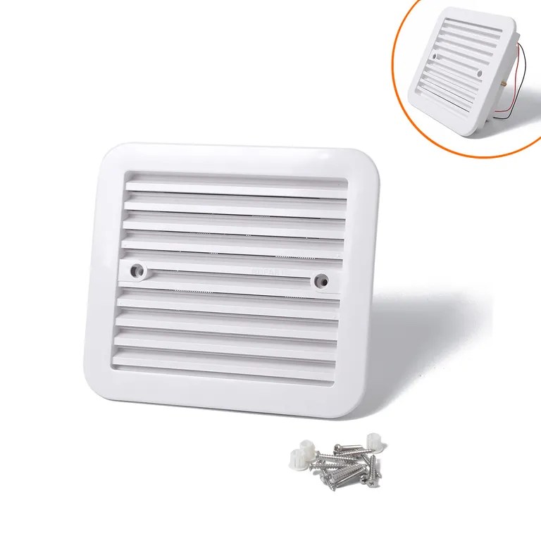 border Youpin RV modification Accessories Car White Side Tukou RV one -way dustproof fan fan online border Youpin RV modification Accessories Car White Side Tukou RV one -way dustproof fan fan online