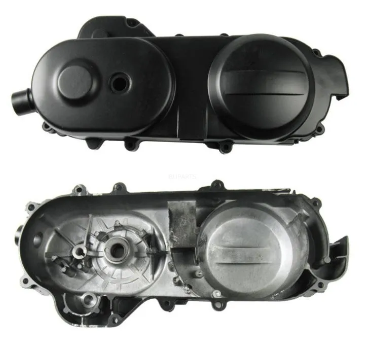 Footlet car 48cc left crankshaft lid GY6 50 80 engine side cover aluminum alloy left box body cover 400mm online Footlet car 48cc left crankshaft lid GY6 50 80 engine side cover aluminum alloy left box body cover 400mm online
