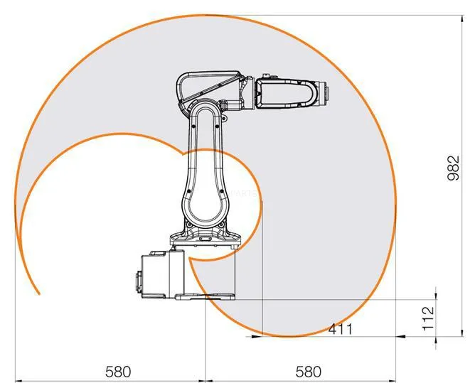 for ABB assembly robot IRB 120 load 3KG industrial robot 6 -axis robot online for ABB assembly robot IRB 120 load 3KG industrial robot 6 -axis robot online