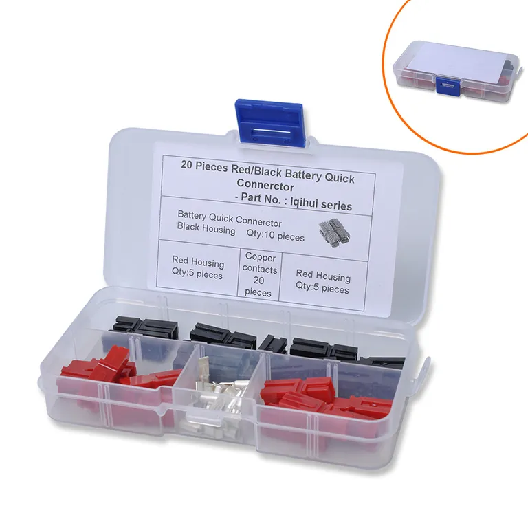 for Anderson 30A single plug small red black power connector matching terminal 10 pairs of packages online for Anderson 30A single plug small red black power connector matching terminal 10 pairs of packages online