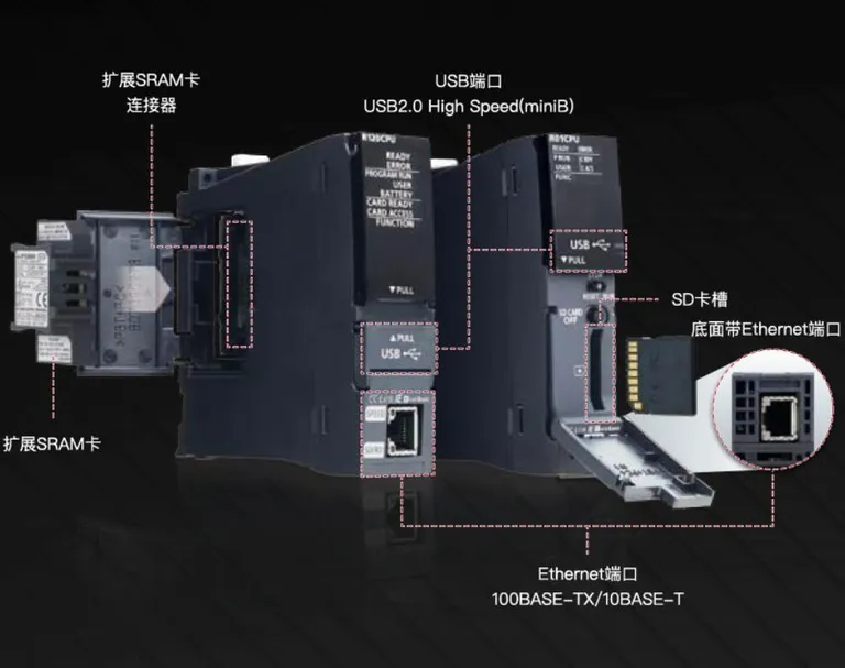 for Mitsubishi PLC programming controller IQ-R series CPU model: R04CPU online for Mitsubishi PLC programming controller IQ-R series CPU model: R04CPU online