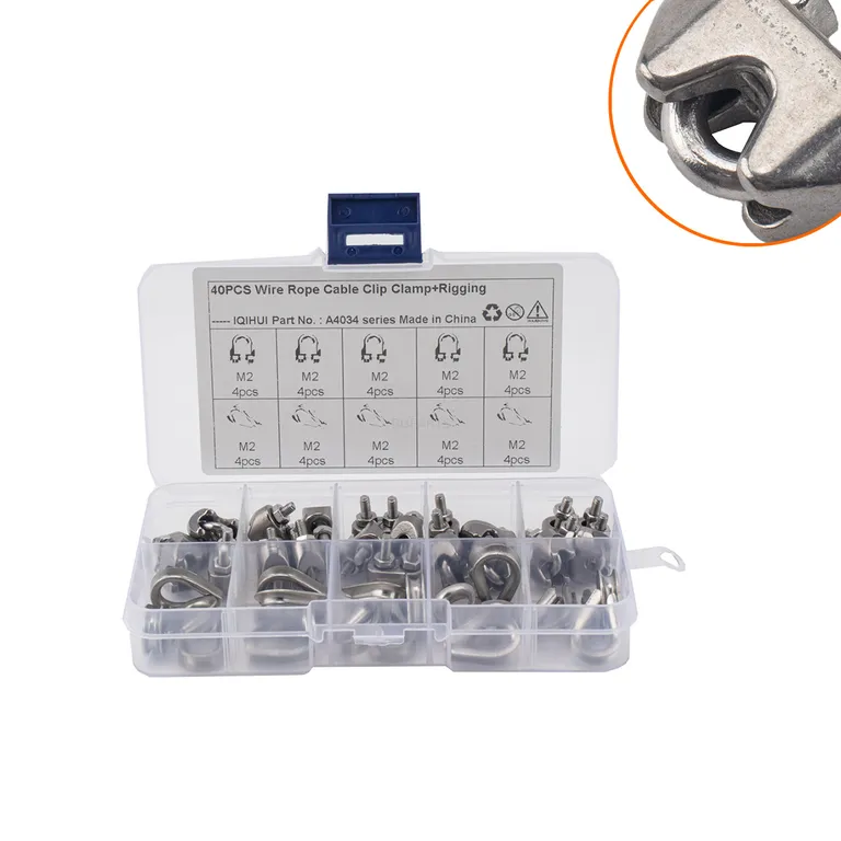 Foreign trade 40 boxes-M2, m3 stainless steel 304 steel wire rope fixed sandwich head with triangular chicken heart ring online Foreign trade 40 boxes-M2, m3 stainless steel 304 steel wire rope fixed sandwich head with triangular chicken heart ring online
