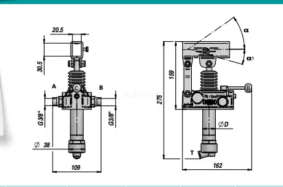 Italian CONTARINI manual pump PAM-TDS 12 displacement 12cc PAM0151201 online Italian CONTARINI manual pump PAM-TDS 12 displacement 12cc PAM0151201 online
