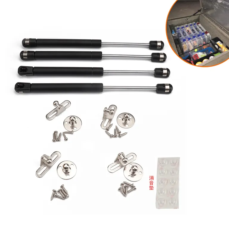 RV/trailer 4 only installed 100N/22.5LB gas spring pull rod support rod+door panel mucoping pad-black model online RV/trailer 4 only installed 100N/22.5LB gas spring pull rod support rod+door panel mucoping pad-black model online