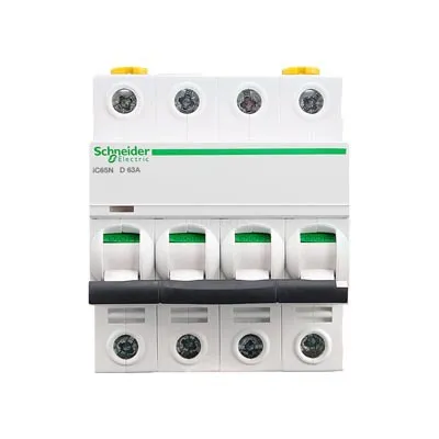 Schneider Empty IC65N A9F194 series micro -circuit breaker air opening 4P D type air switch online Schneider Empty IC65N A9F194 series micro -circuit breaker air opening 4P D type air switch online