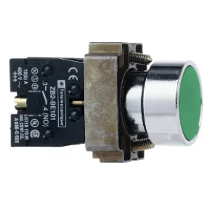 Schneider XB2B metal series button XB2BA31C flat -head button ? 22 spring reset 1NO online Schneider XB2B metal series button XB2BA31C flat -head button ? 22 spring reset 1NO online