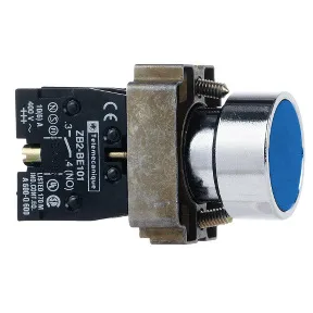 Schneider XB2B metal series button XB2BA61C flat -head button ? 22 spring reset 1NO online Schneider XB2B metal series button XB2BA61C flat -head button ? 22 spring reset 1NO online