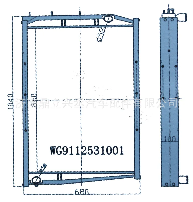 Sinotama Pacific King Water Tank Hotel WG9112531001 All -aluminum heat sink manufacturer online Sinotama Pacific King Water Tank Hotel WG9112531001 All -aluminum heat sink manufacturer online
