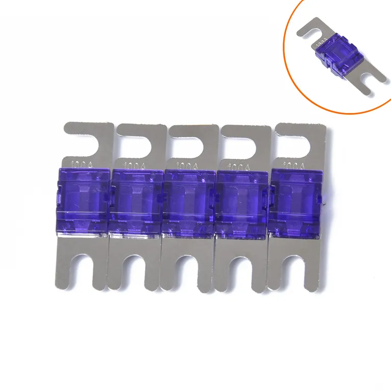 Small car fan fork bolt purple fuse 100A for mini anl fuse fuse nickel plating 5 installation online Small car fan fork bolt purple fuse 100A for mini anl fuse fuse nickel plating 5 installation online