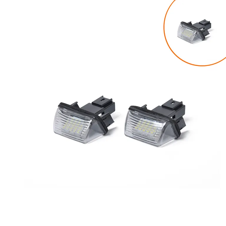 The license plate lights arefor Peugeot Citroen 206 307 308 406 5008 Citroen C3 C5 five rows online The license plate lights arefor Peugeot Citroen 206 307 308 406 5008 Citroen C3 C5 five rows online