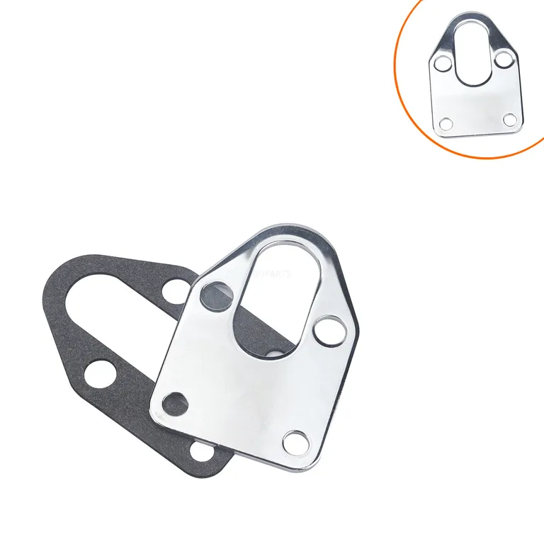 Tibette SBC oil pump pad chrome chrome oil pump closing board car accessories for Chevrolet online Tibette SBC oil pump pad chrome chrome oil pump closing board car accessories for Chevrolet online
